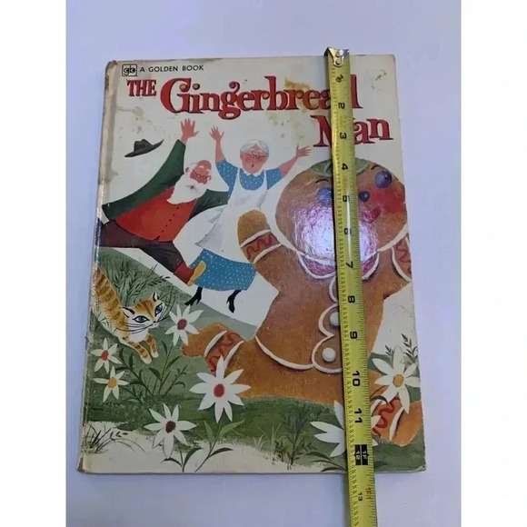 The Gingerbread Man by Bernie Bill Rutherford 1963 Whitman Vintage Book Collect - Picture 10 of 12